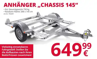 Anhanger ,,Chassis 145" Art.Nr.Trg001