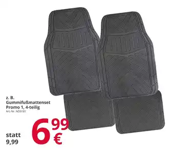 A.T.U. z. B Gummifußmattenset Promo 1,-4-Teilig Art.-Nr.NO0181 Angebot