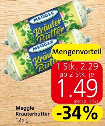 Spar Meggle Kräuterbutter 125 g Angebot