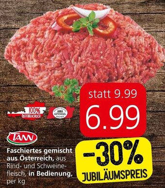 Spar Faschiertes gemischt aus Österreich per kg Angebot