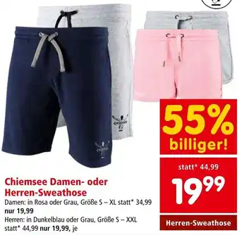 Interspar Chiemsee Damen- oder Herren-Sweathose Angebot