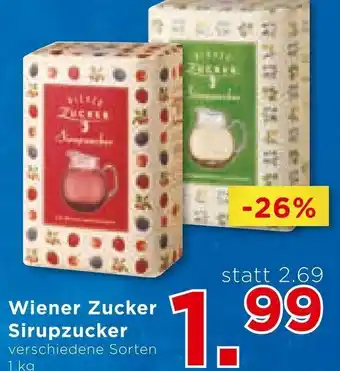 Unimarkt Wiener Zucker Sirupzucker 1 kg Angebot