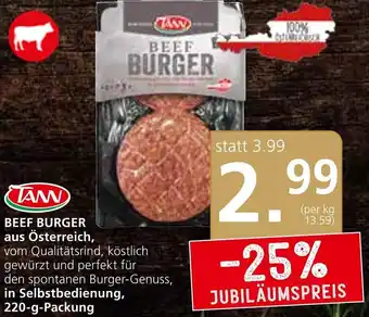 SPAR Gourmet BEEF BURGER aus Österreich, 220-g-Packung Angebot