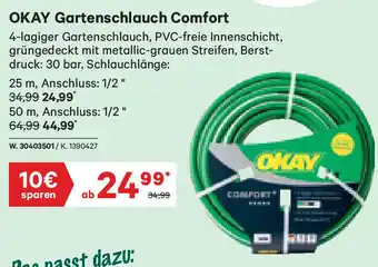 Lagerhaus OKAY Gartenschlauch Comfort 25 OKAY Gartenschlauch Comfort Angebot