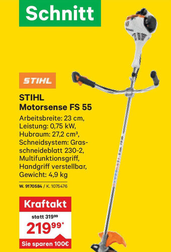 Lagerhaus STIHL Motorsense FS 55 Angebot