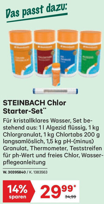 Lagerhaus STEINBACH Chlor Starter-Set* Angebot