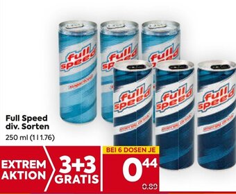 Billa Full Speed div. Sorten 250 ml Angebot