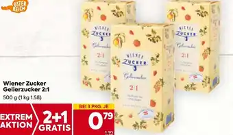 Billa Wiener Zucker Gelierzucker 2:1 500 g Angebot