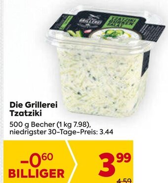 Billa Die Grillerei Tzatziki 500 g Becher Angebot