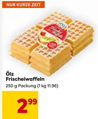 Billa Ölz Frischeiwaffeln 250 g Packung Angebot