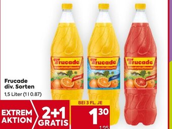 Billa Frucade div. Sorten 1,5 Liter Angebot