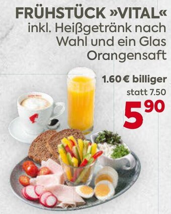 Billa FRÜHSTÜCK »VITAL<< Angebot