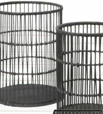 Mömax Korb Black Bamboo Angebot