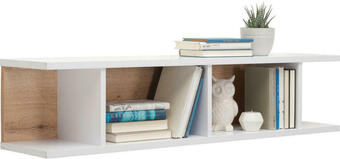 XXXLutz Wandboard in 125/28/27 cm weiß, eichefarben Angebot