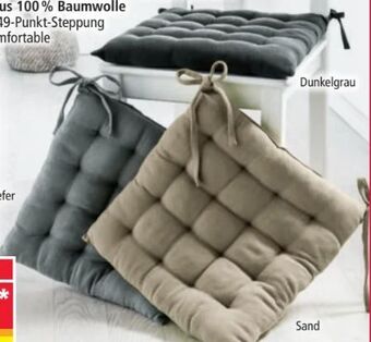 Norma Baumwoll sitzkissen Angebot