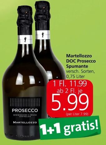 Spar Prosecco spumante Angebot