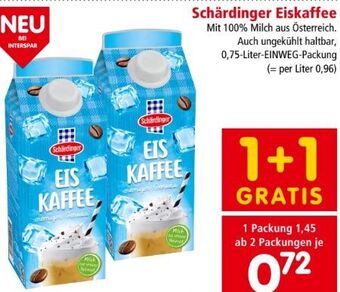 Interspar Eiskaffee Angebot