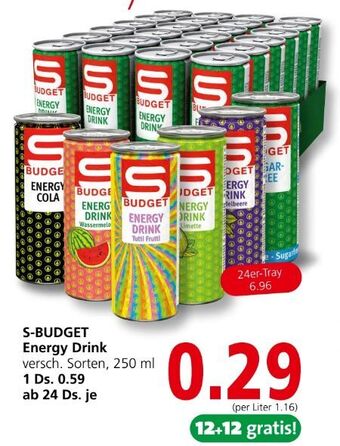 Spar Energy drink Angebot