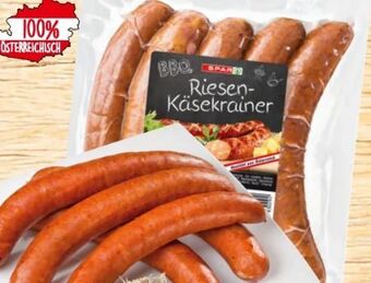 Spar Riesen käsekrainer bbq Angebot
