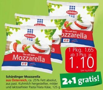 Spar Mozzarella Angebot