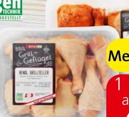 Eurospar Hendl-grillteller Angebot