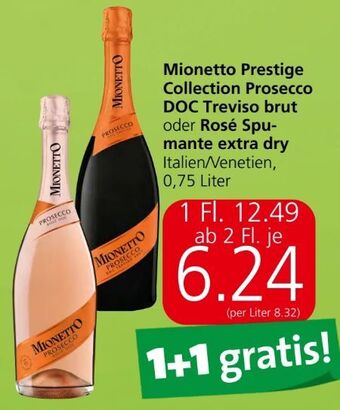 Eurospar Prestige collection prosecco Angebot