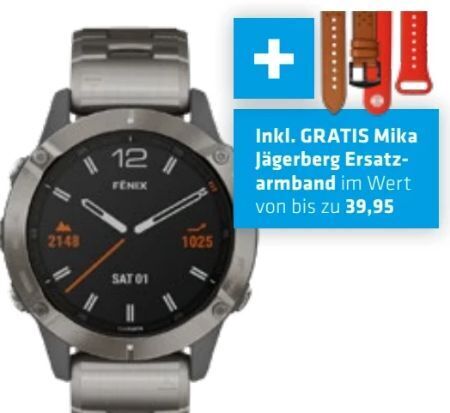Hartlauer Multisportuhr fenix 6 sapphire ti Angebot