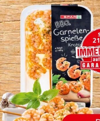 Eurospar Bbq garnelenspieße Angebot