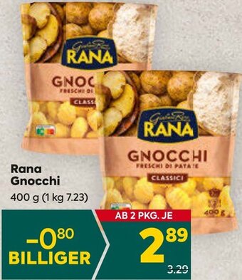 Billa Rana Gnocchi 400 g Angebot