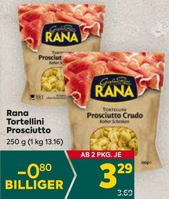 Billa Rana Tortellini Prosciutto 250 g Angebot