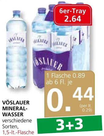 SPAR Gourmet Mineralwasser Angebot