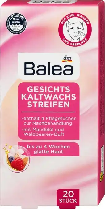 dm Kaltwachsstreifen gesicht Angebot