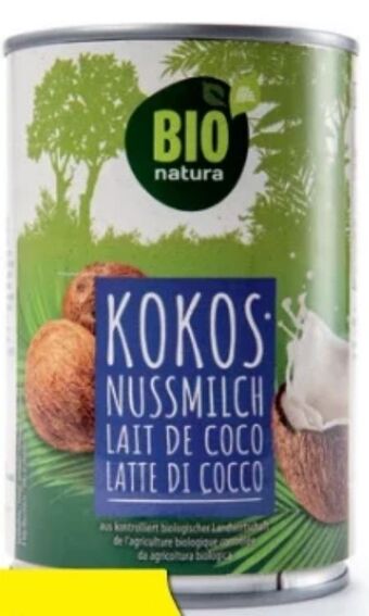 Hofer Bio kokosnussmilch Angebot