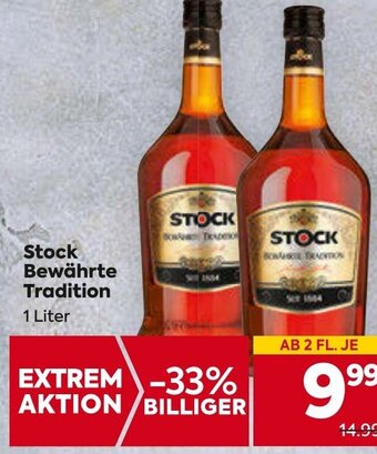 Billa Stock Bewährte Tradition 1 Liter Angebot