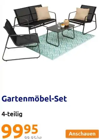 Action Gartenmöbel-Set 4-teilig Angebot