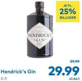 T&G Hendrick's Gin 0.7L Angebot