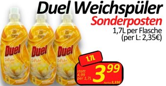 Wurstico Duel Weichspüler Sonderposten 1,7L per Flasche Angebot