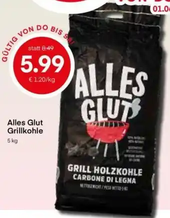MPreis Alles Glut Grillkohle 5 kg Angebot