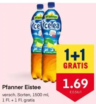 MPreis Pfanner Eistee versch. Sorten, 1500 ml Angebot