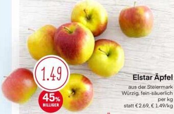 MPreis Elstar Äpfel per kg Angebot