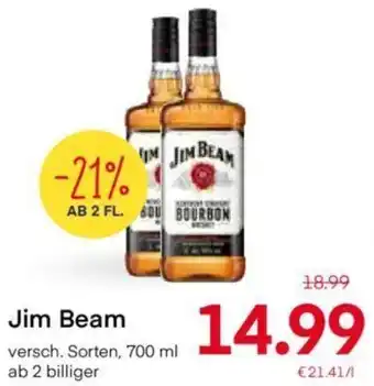 MPreis Jim Beam versch. Sorten, 700 ml Angebot