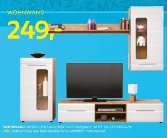 Möbelix WOHNWAND Angebot