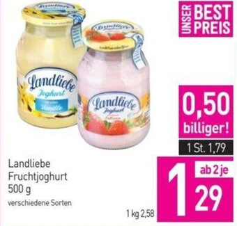 Sutterlüty Landliebe Fruchtjoghurt 500 g Angebot