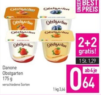 Sutterlüty Danone Obstgarten 175 g verschiedene Sorten Angebot
