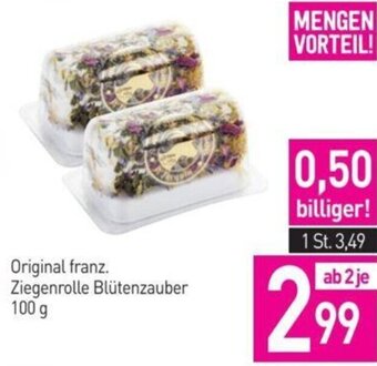 Sutterlüty Original franz. Ziegenrolle Blütenzauber 100 g Angebot