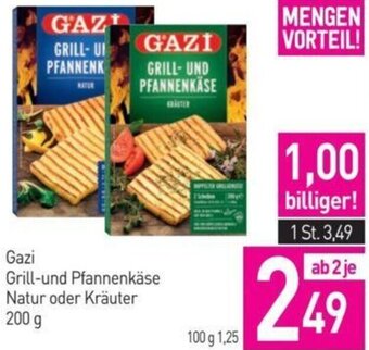 Sutterlüty Gazi Grill-und Pfannenkäse Natur oder Kräuter 200 g Angebot