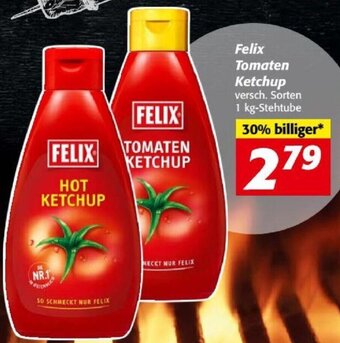 Nah&Frisch Felix Tomaten Ketchup versch. Sorten 1 kg-Stehtube Angebot