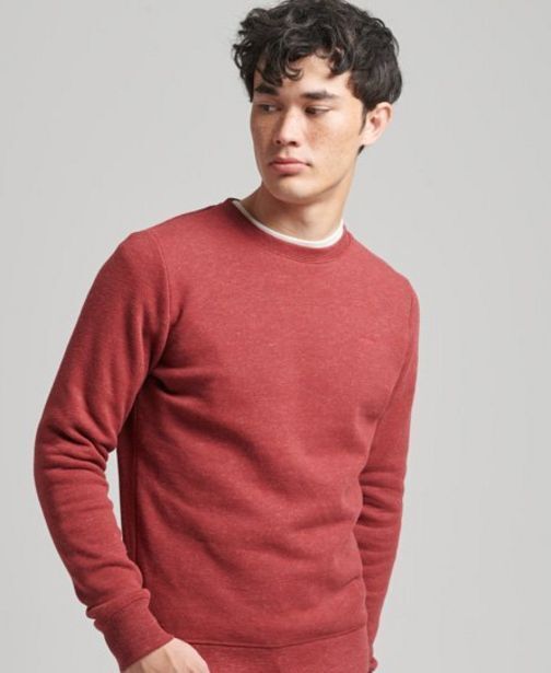 Superdry Organic cotton essential logo crew sweatshirt Angebot