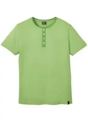 Bonprix Henleyshirt, kurzarm mit komfortschnitt Angebot