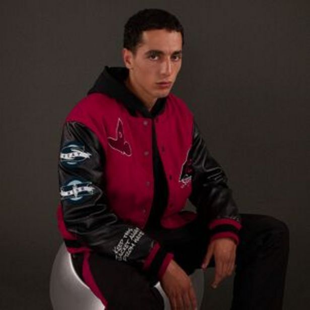 Snipes Stay high color blocked varsity jacket Angebot